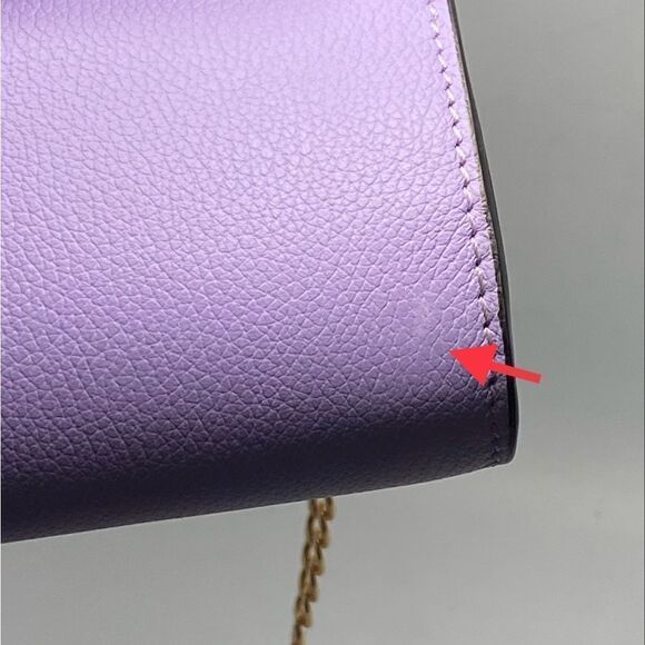 Versace La Medusa Tonal Leather Wallet Crossbody Bag - Picture 13 of 13